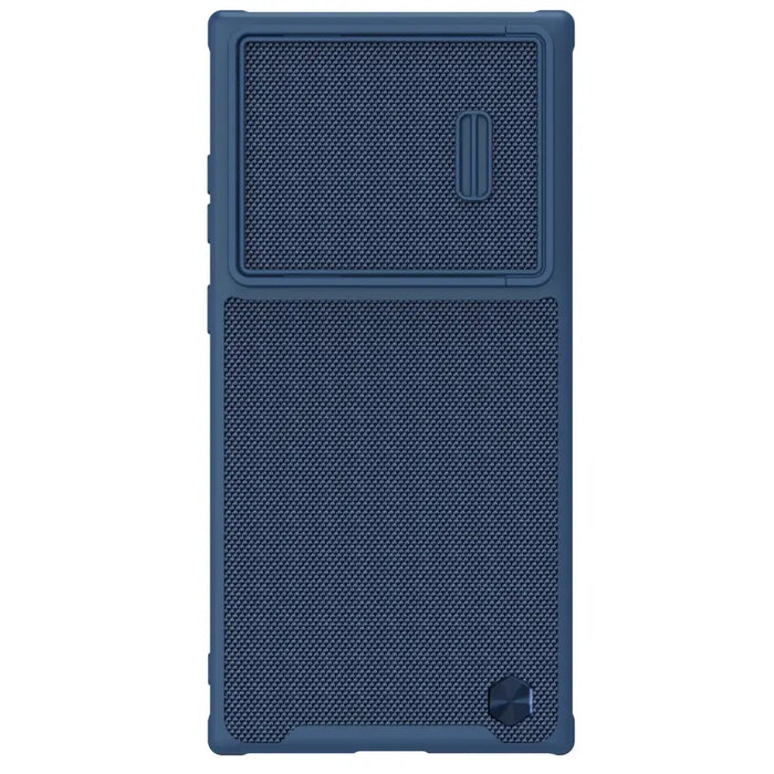 Nillkin Textured S Case for Samsung Galaxy S23 Ultra armored cover with camera cover blue - Cell phone cases