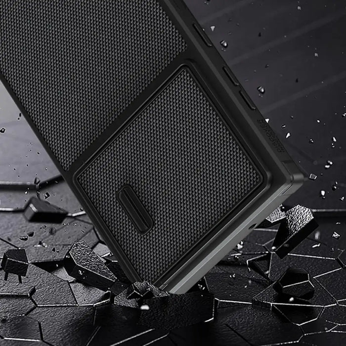 Nillkin Textured S Case for Samsung Galaxy S23 Ultra armored cover with camera cover blue - Cell phone cases