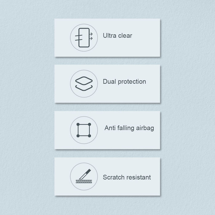 Nillkin Nature Pro iPhone 14 Plus case, armored cover, transparent cover