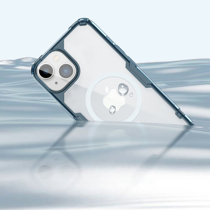 Nillkin Nature Pro Magnetic Case iPhone 14 Plus magnetic case MagSafe blue