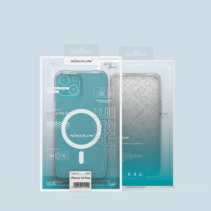 Nillkin Nature Pro Magnetic Case iPhone 14 Plus magnetic case MagSafe blue