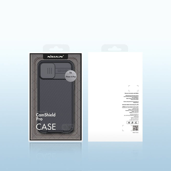 Nillkin CamShield Pro Magnetic Case iPhone 14 Plus Cover Camera Protector Black (with MagSafe)