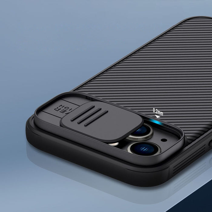 Nillkin CamShield Pro Case iPhone 14 Plus Armor Cover Camera Protector Black
