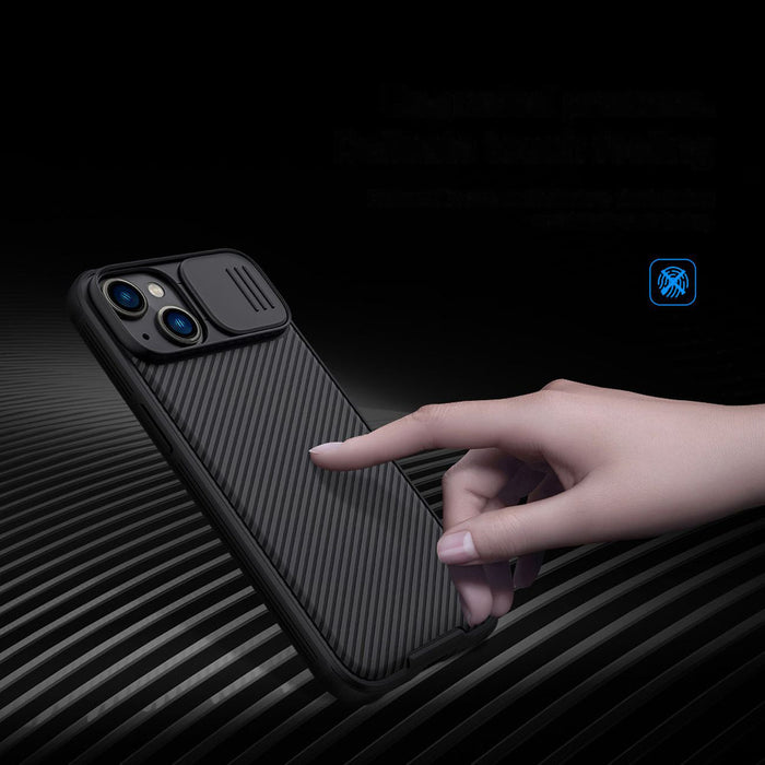 Nillkin CamShield Pro Case iPhone 14 Plus Armor Cover Camera Protector Black
