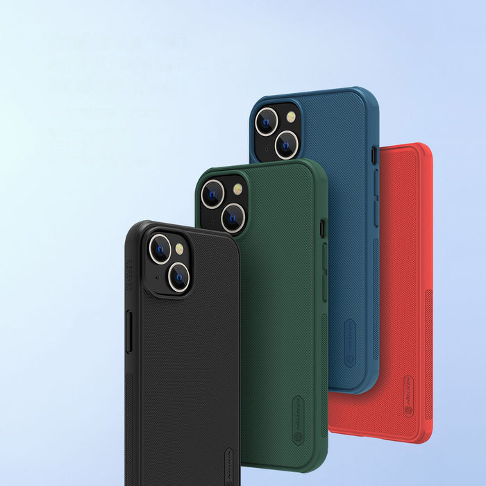Nillkin Super Frosted Shield Pro case for iPhone 14 Plus back cover blue