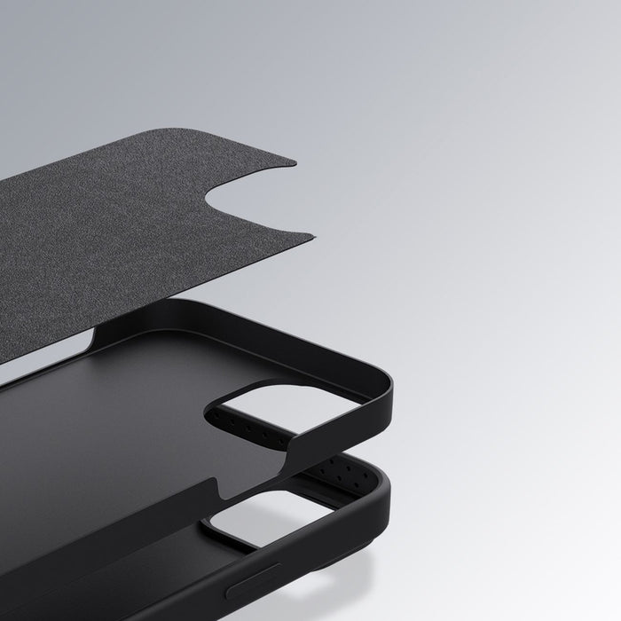 Nillkin CamShield Silky Silicone Case iPhone 14 Pro Max Silicone Cover with Camera Protector Blue