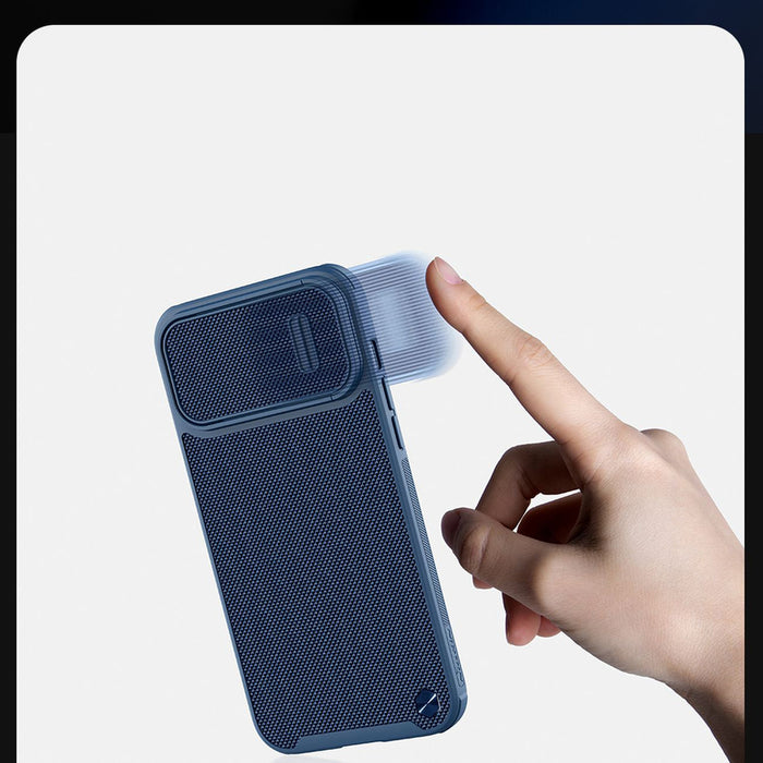 Nillkin Textured S Case iPhone 14 Pro armored cover with camera cover, black