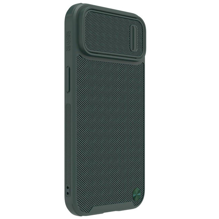 Nillkin Textured S Case iPhone 14 Plus armored cover with camera cover green