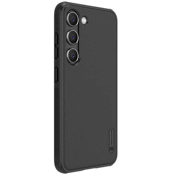 Nillkin Super Frosted Shield Pro case for Samsung Galaxy S23+ armored cover + phone stand black