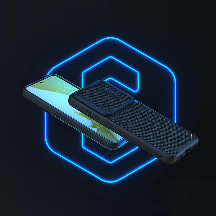 Nillkin Textured S Case for Samsung Galaxy S23, armored cover with camera cover, black