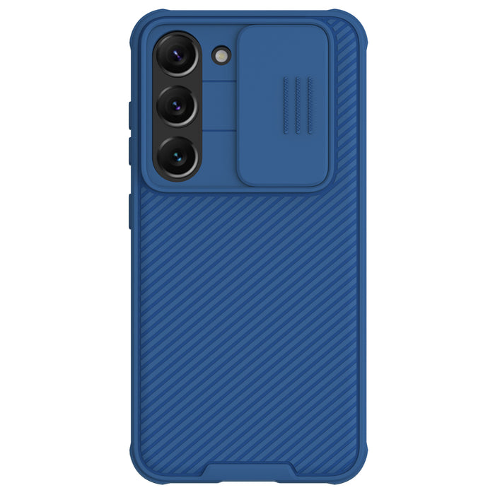 Nillkin CamShield Pro Case for Samsung Galaxy S23+, cover with camera cover, blue