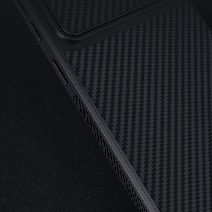 Nillkin Synthetic Fiber S Case for Samsung Galaxy S23, camera cover, black