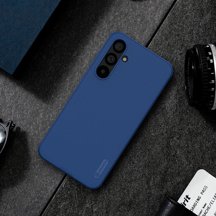 Nillkin Super Frosted Shield Pro reinforced case for Samsung Galaxy S23 FE - blue