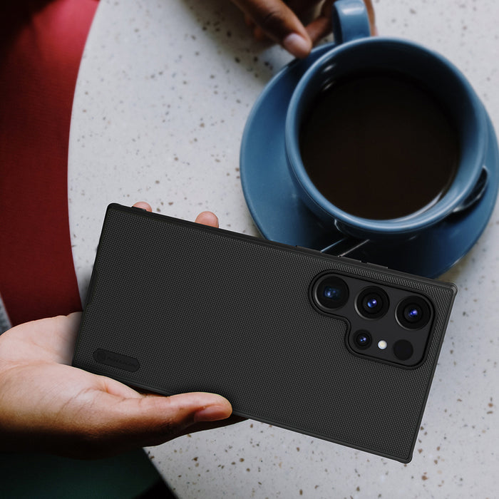 Nillkin Super Frosted Shield Pro armored case for Samsung Galaxy S24 Ultra - red