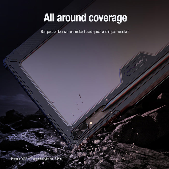 Nillkin Bumper Leather Case Pro case for Samsung Galaxy Tab S9+ - black