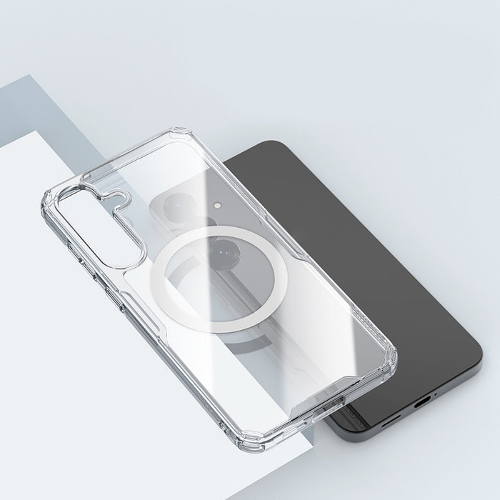 Nillkin Nature TPU Pro Magnetic Case with MagSafe for Samsung S25+ - White