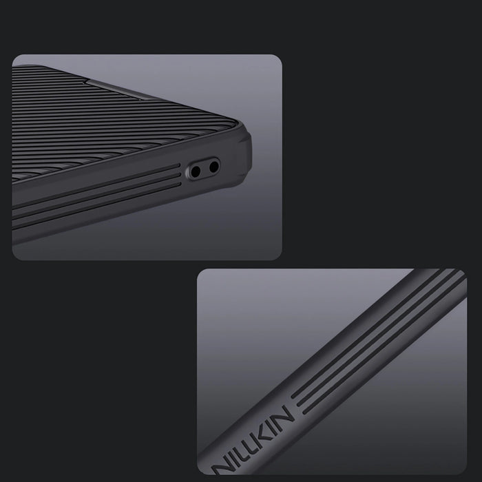 Nillkin CamShield Pro Case for Samsung S25 Ultra with Camera Cover - Black