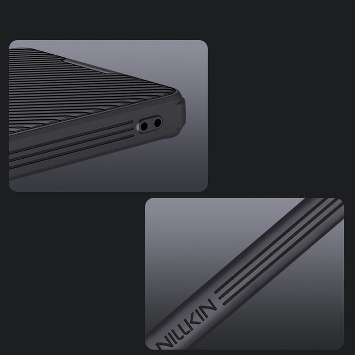 Nillkin CamShield Pro Case for Samsung S25 Ultra with Camera Cover - Black
