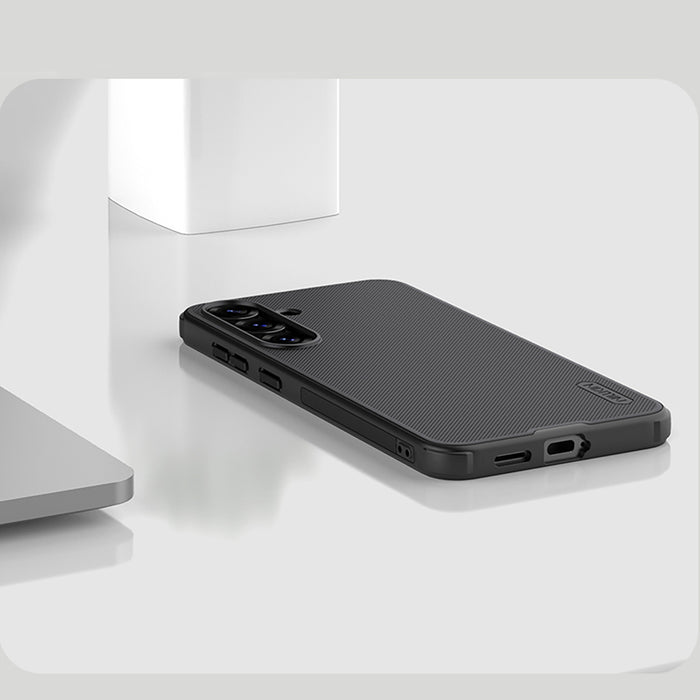 Nillkin Super Frosted Shield Pro Magnetic Case for Samsung S25 with MagSafe - Black