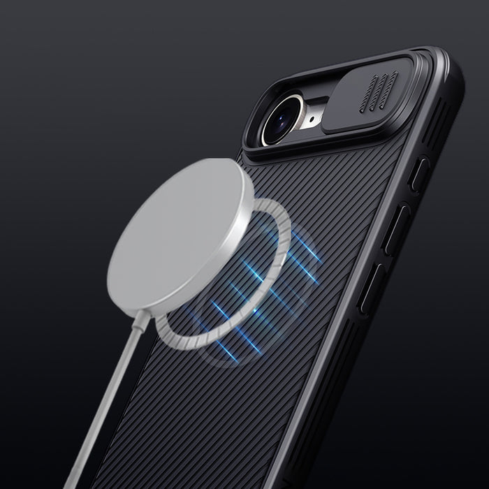 Nillkin CamShield Pro Magnetic Case for iPhone 16e / 17e - Black