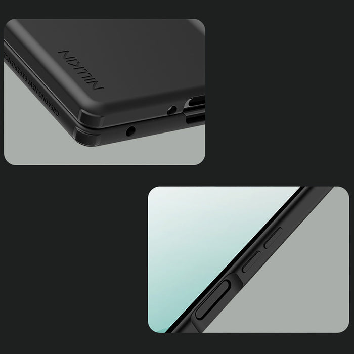 Nillkin Flex Pure Fold Case for Samsung Galaxy Z Fold 7 with S Pen Space - Black