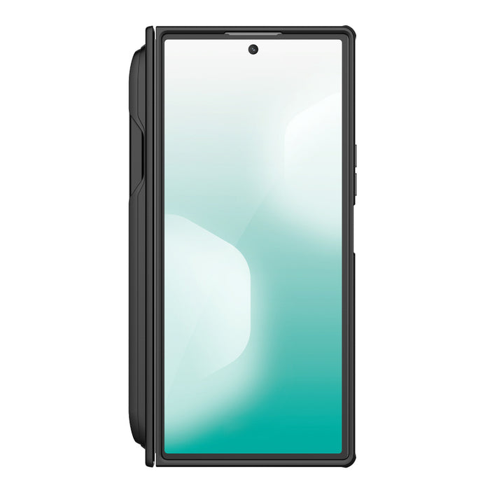 Nillkin Super Frosted Shield Fold Case for Samsung Galaxy Z Fold 7 with S Pen Space - Black