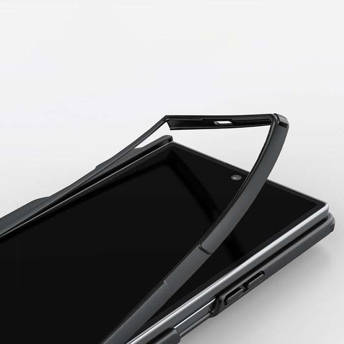 Nillkin Super Frosted Shield Fold Magnetic Case for Samsung Galaxy Z Fold 7, MagSafe Compatible, with S Pen Space - Black