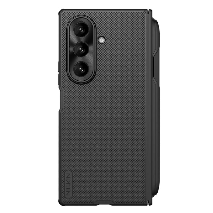 Nillkin Super Frosted Shield Fold Magnetic Case for Samsung Galaxy Z Fold 7, MagSafe Compatible, with S Pen Space - Black