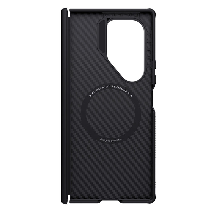 Nillkin Synthetic Fiber Pro Magnetic Case for Samsung Galaxy Z Fold 7 Compatible with MagSafe - Black
