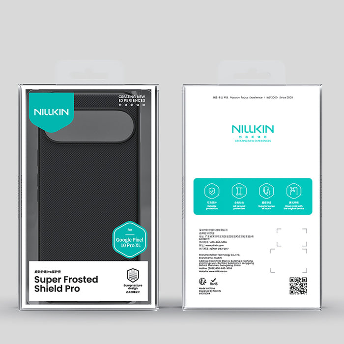 Nillkin Super Frosted Shield Pro Case for Google Pixel 10 Pro XL - Black