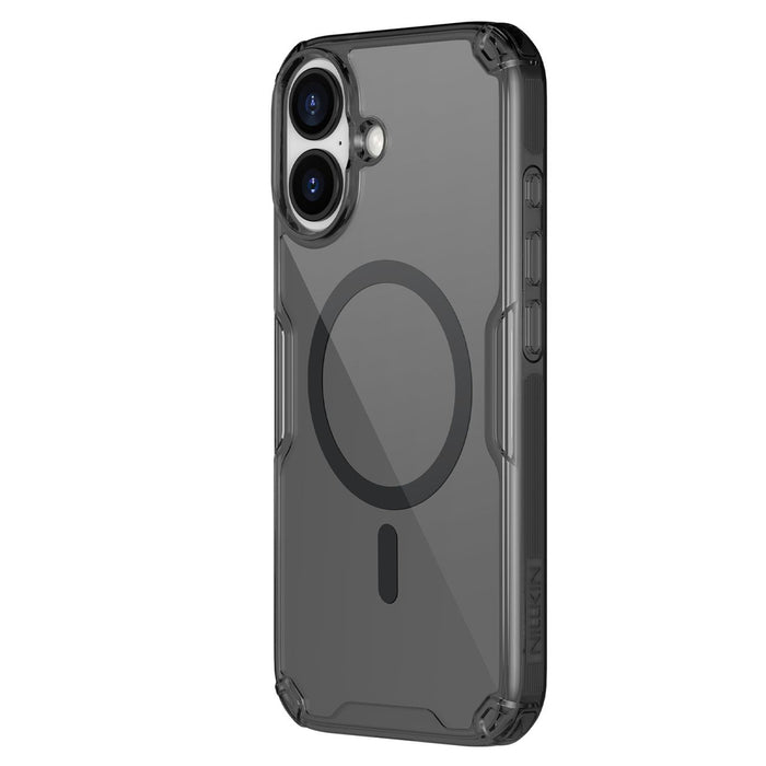 Nillkin Nature TPU Pro Magnetic Case Compatible with MagSafe for iPhone 17 - Translucent Black