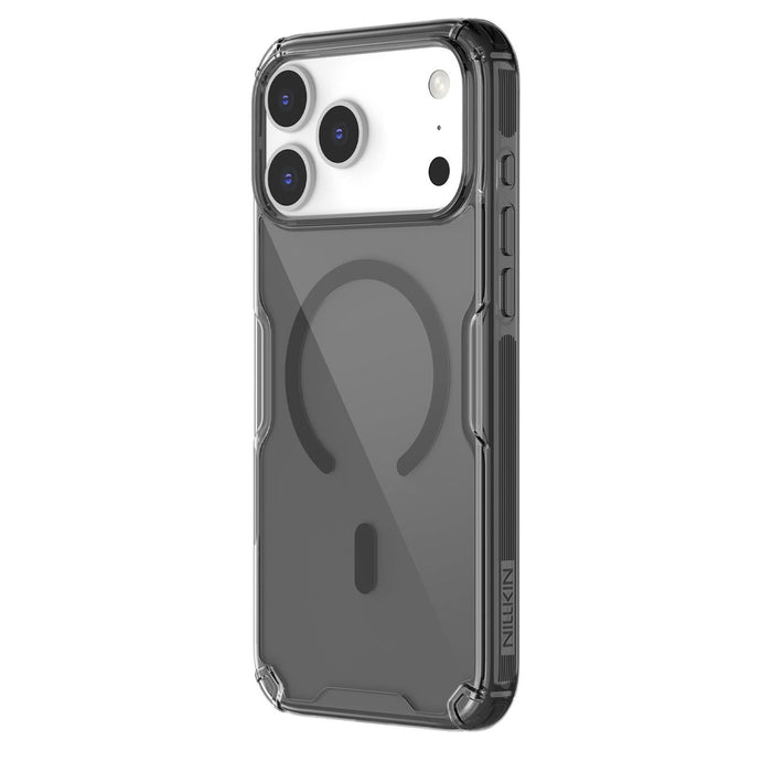 Nillkin Nature TPU Pro Magnetic Case Compatible with MagSafe for iPhone 17 Pro Max - Translucent Black