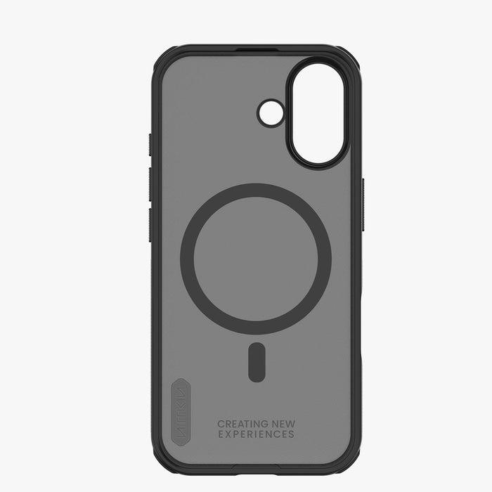 Nillkin Super Frosted Shield Pro Magnetic Case Compatible with MagSafe for iPhone 17 - Translucent Black