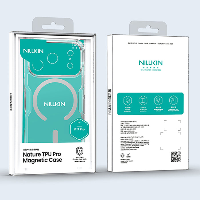 Nillkin Nature TPU Pro MagSafe Compatible Case for iPhone 17 Pro - White