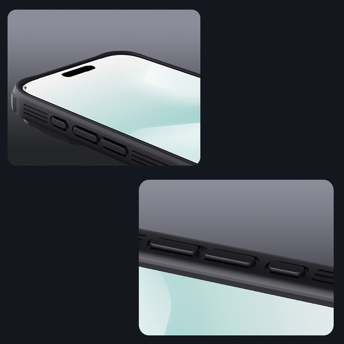Nillkin CamShield Pro MagSafe Compatible Case for iPhone 17 Pro Max - Transparent Black