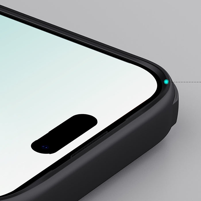 Nillkin Super Frosted Shield Pro MagSafe Compatible Case for iPhone 17 Pro - Transparent Black