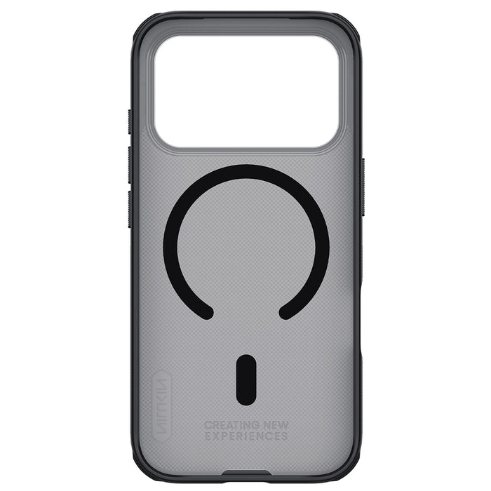 Nillkin Super Frosted Shield Pro MagSafe Compatible Case for iPhone 17 Pro - Transparent Black