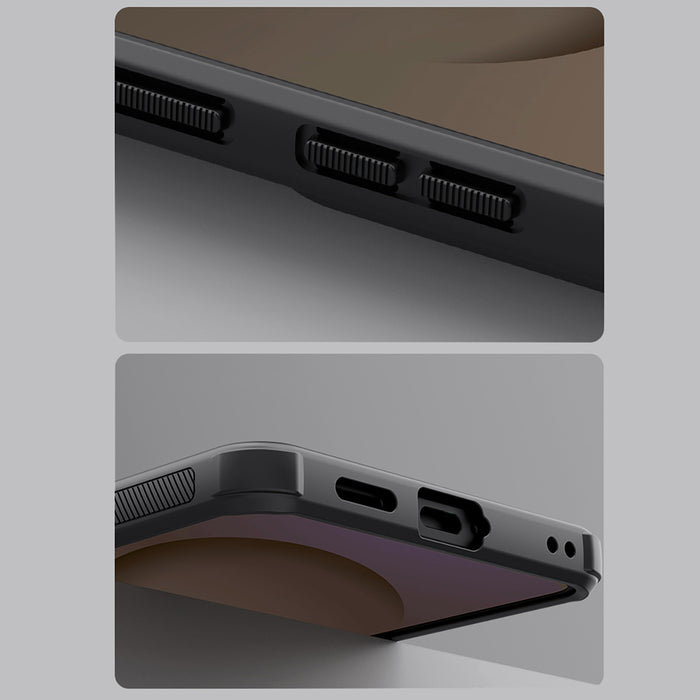 Nillkin Super Frosted Shield Pro Magnetic Case Compatible with MagSafe for Samsung Galaxy S26 - Black