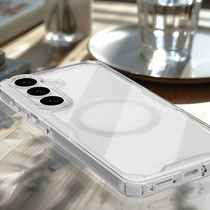 Nillkin Nature TPU Pro Case Compatible with MagSafe for Samsung Galaxy S26+ - White