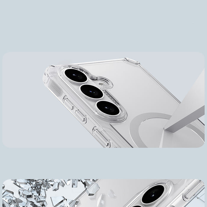Nillkin Nature TPU Pro Case Compatible with MagSafe for Samsung Galaxy S26+ - White