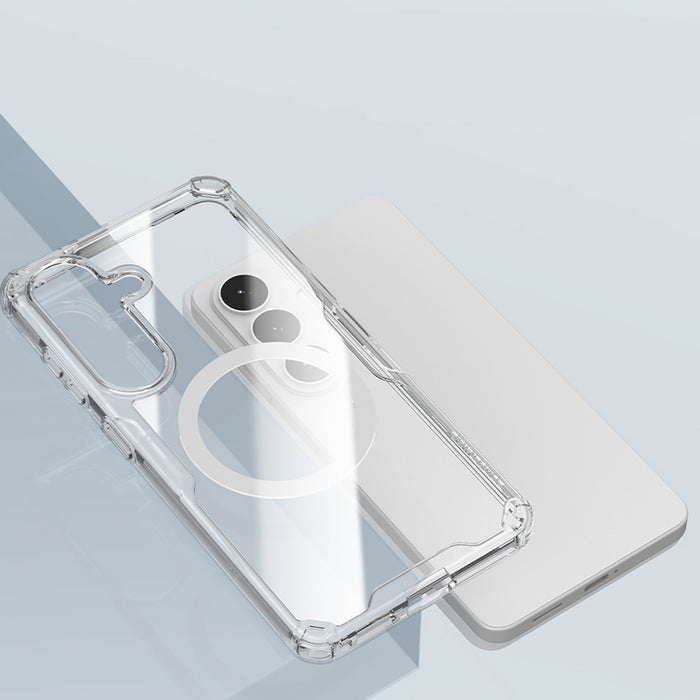Nillkin Nature TPU Pro Case Compatible with MagSafe for Samsung Galaxy S26+ - White