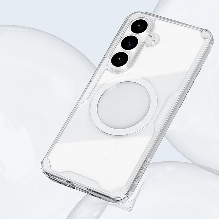 Nillkin Nature TPU Pro Case Compatible with MagSafe for Samsung Galaxy S26 - White