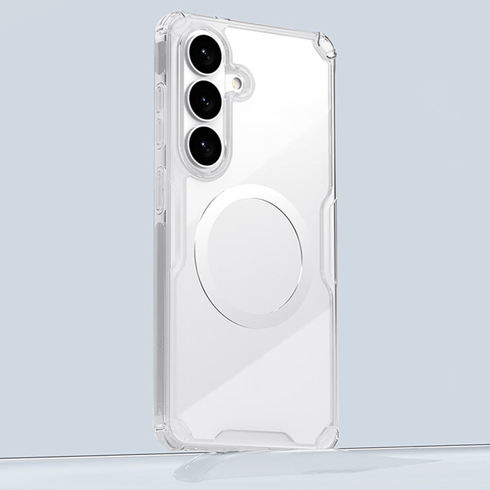 Nillkin Nature TPU Pro Case Compatible with MagSafe for Samsung Galaxy S26 - White