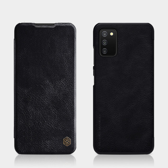 Nillkin Qin leather holster case for Samsung Galaxy A03s black