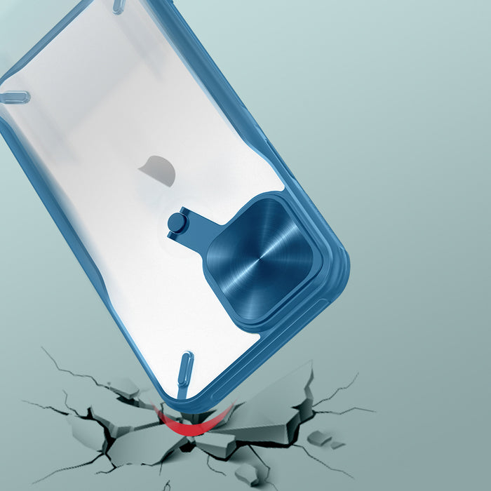 Nillkin Cyclops Case durable case with camera cover and foldable stand iPhone 13 Pro black