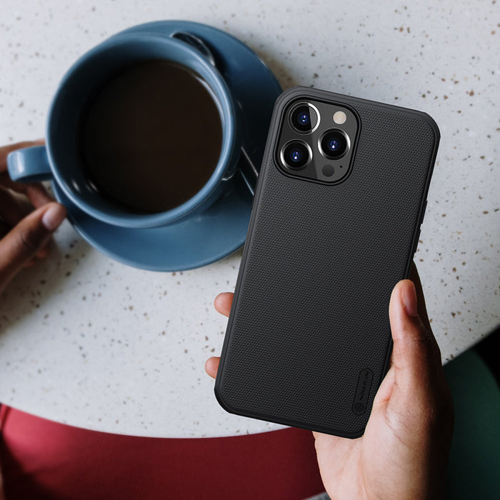 Nillkin Super Frosted Shield reinforced case cover for iPhone 13 Pro Max black