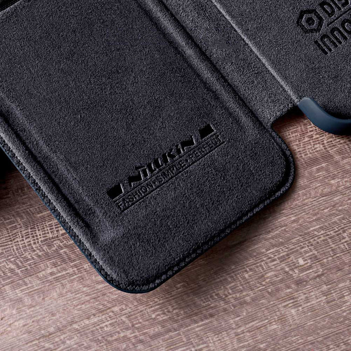 Nillkin Qin leather holster case for Samsung Galaxy A73 black