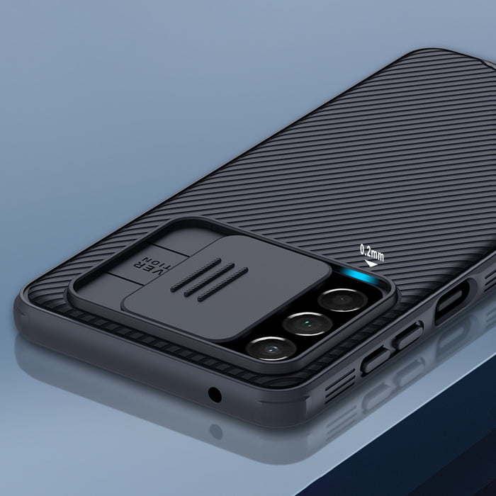Nillkin CamShield Pro Case Armored Case Cover Camera Protector for Samsung Galaxy A73 Black