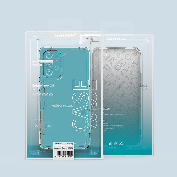 Nillkin Nature Pro case for Samsung Galaxy A73 armored cover transparent cover