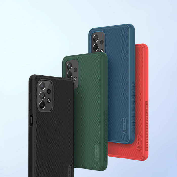 Nillkin Super Frosted Shield Pro durable case cover for Samsung Galaxy A73 red